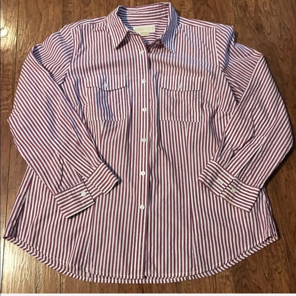 Michael Kors Striped Blouse